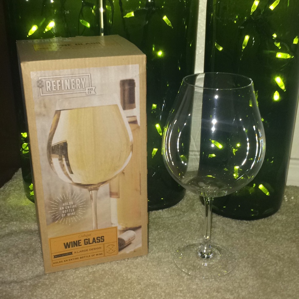 HUGE Wine Glass